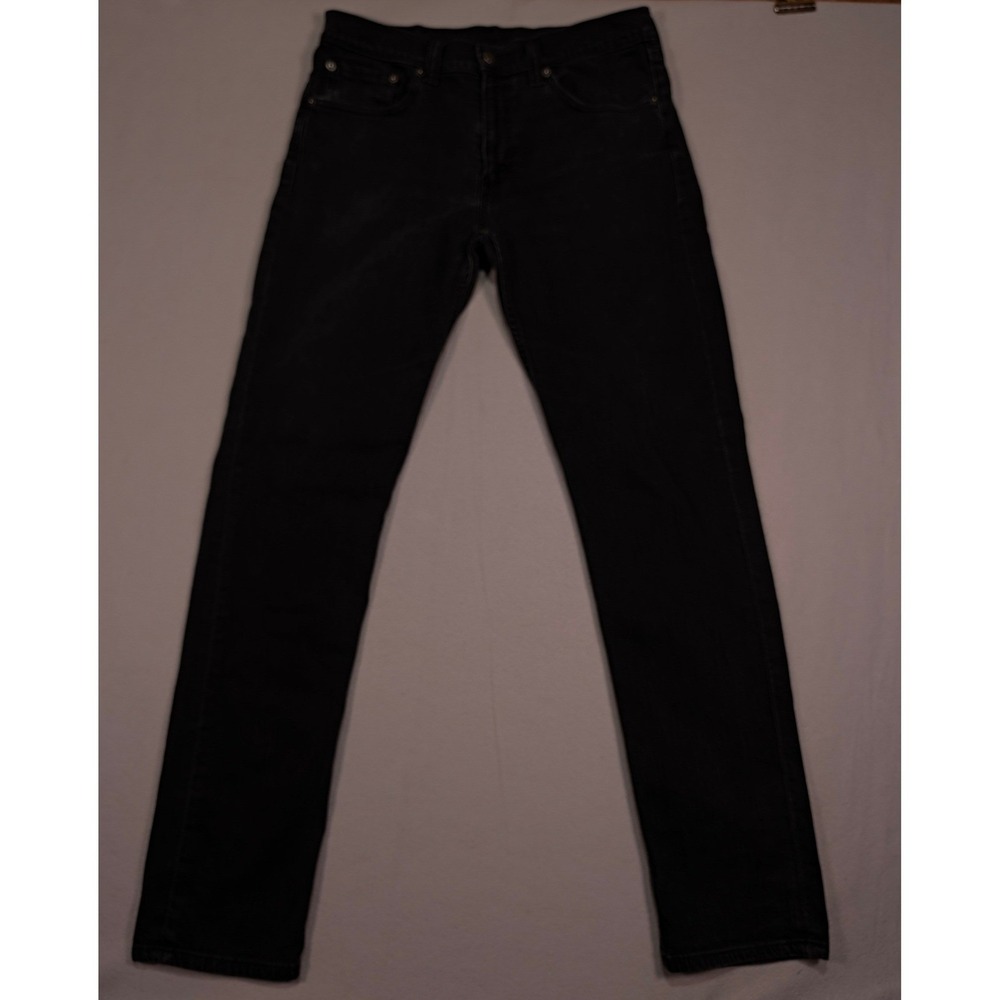 Levis 511 Slim Fit Jeans Mens 30x32 Black Denim Pants